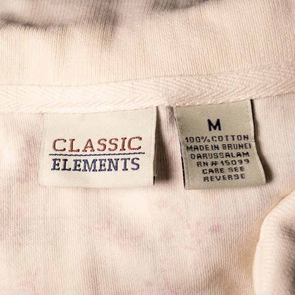 Sweetie Vintage Floral Polo Shirt Classic Elements - Picture 4 of 4